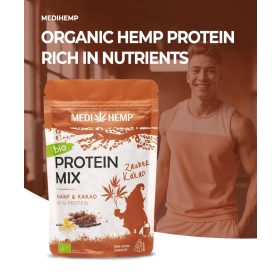 Medihemp Proteină din Cânepă Bio cu aromă de cacao 200 g