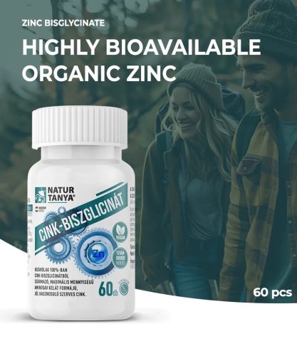 Natur Tanya® Zinc bisglicinat - 60 buc