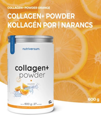 Nutriversum Colagen+ Portocale - 600 g