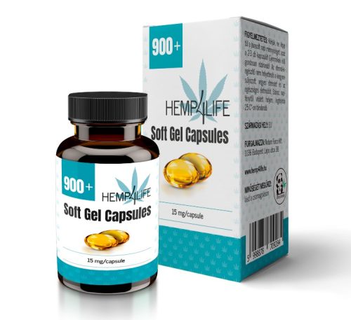 Hemp4Life Capsule din ulei de cânepă 900 mg 60 buc