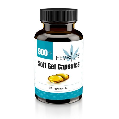 Hemp4Life Capsule din ulei de cânepă 900 mg 60 buc