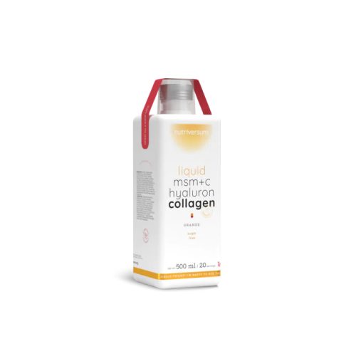 Nutriversum Liquid MSM+C Hyaluron Colagen 500 ml portocaliu