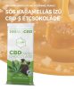MediCBD Ciocolată neagră cu perle de caramel sărat (100mg CBD)