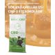MediCBD Ciocolată neagră cu perle de caramel sărat (100mg CBD)