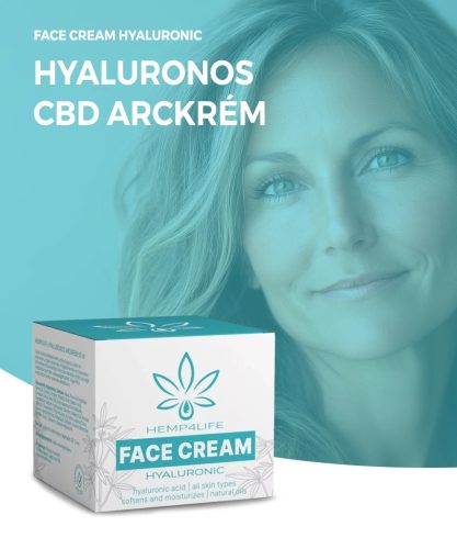 Hemp4Life Hyaluron CBD Cremă de față 50 ml