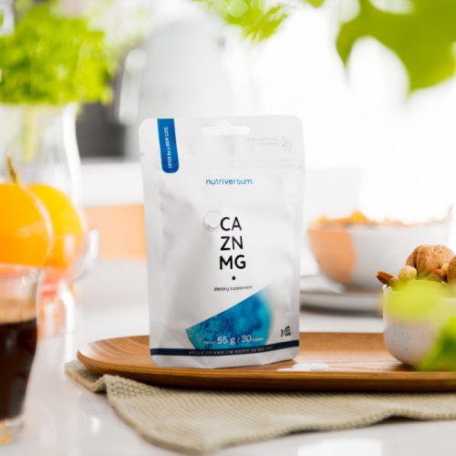 Nutriversum Calcium Zinc Magneziu - 30 comprimate