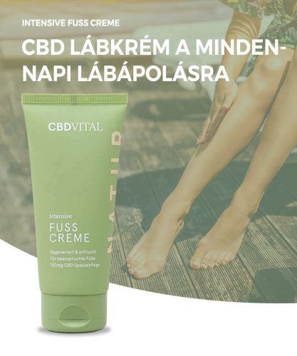CBDVital Cremă pentru picioare CBD Cremă pentru picioare