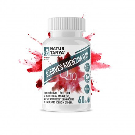 Natur Tanya® Coenzima Q10 Organică - 60 buc