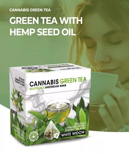 Cannabis White Widow Ceai verde