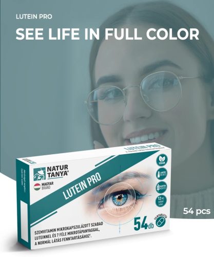 Natur Tanya® Lutein Pro – Vitamin pentru ochi – 54 buc.
