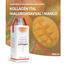 Nutriversum Liquid MSM+C Hyaluron Colagen 500 ml mango