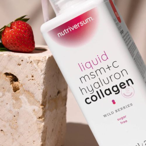 Nutriversum Liquid MSM+C Hyaluron Colagen 500 ml mango