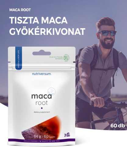 Nutriversum Maca Gyökér kapszula 60 db