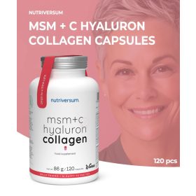 Nutriversum MSM+C Hyaluron Colagen Capsule - 120 Capsule