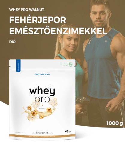 Nutriversum Whey PRO 1000 g - Nucă