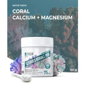 Natur Tanya® Pulbere de Coral Organic – 150 g