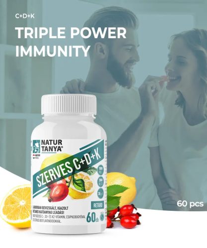 Natur Tanya® C+D+K Organic – 60 buc.