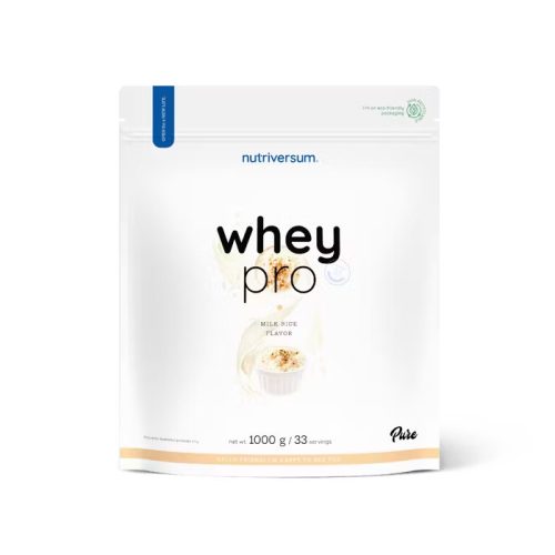 Nutriversum Whey PRO 1000 g - Orez cu lapte