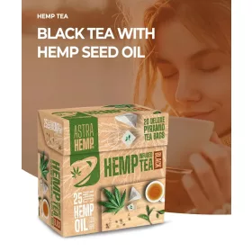 Astra Hemp Black Tea 25 mg Hemp Oil