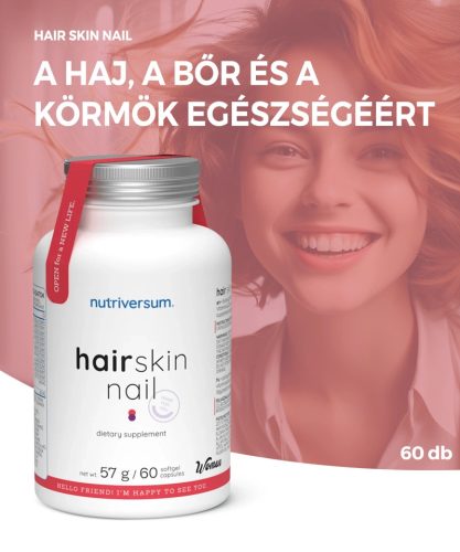 Nutriversum Păr Piele Unghii - 60 buc