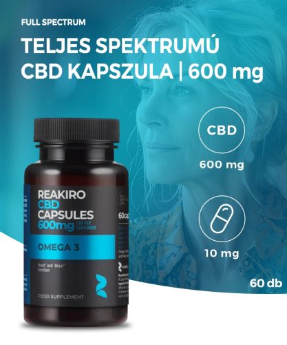 Reakiro Omega-3 CBD capsule 60 capsule | 600 mg