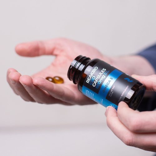 Reakiro Omega-3 capsule CBD 60 buc | 600 mg