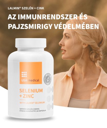 USA Medical Lalmin® seleniu organic + zinc – 60 buc