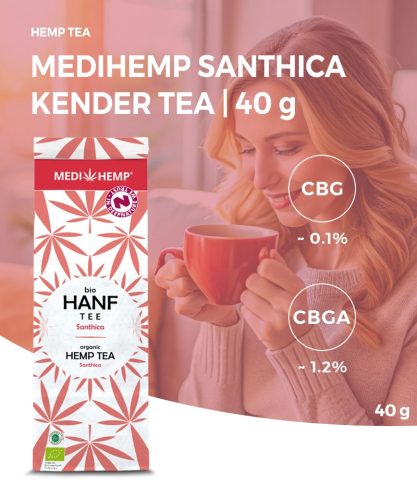 Medihemp Organic Santhica Kendertea 40g