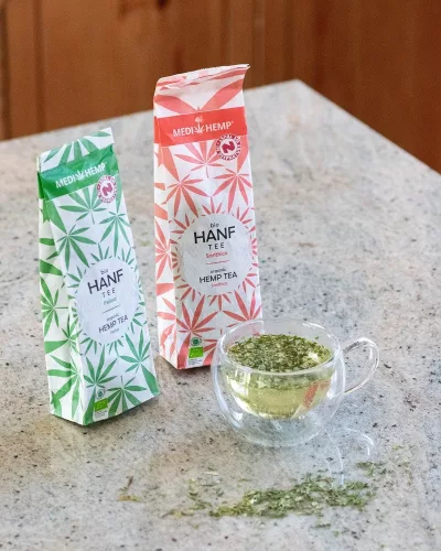 Medihemp Ceai Bio de cânepă Santhica 40 g
