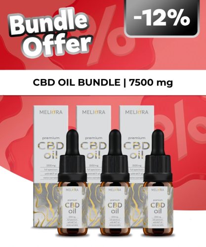 CBD Trio Pack 3x25% 2500 mg