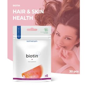 Nutriversum Biotin comprimate - 30 comprimate