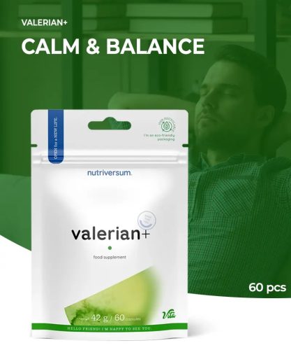 Nutriversum Valerian+ capsule - 60 buc.