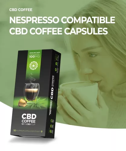 Multitrance CBD Capsule de cafea (10mg CBD)