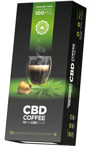 Multitrance CBD Capsule de cafea (10mg CBD)