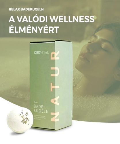 Bomba de baie CBDVital cu 100 mg CBD 3 bucăți