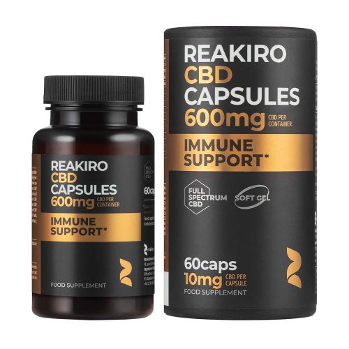 Reakiro Immune Support capsule CBD 60 buc | 600 mg