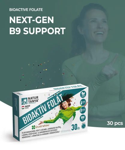Natur Tanya® Folat Bioactiv – 30 buc.