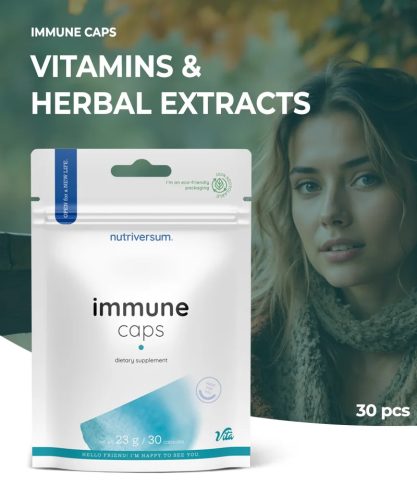 Nutriversum Immune Caps Vitamina de stimulare a imunității - 30 Caps