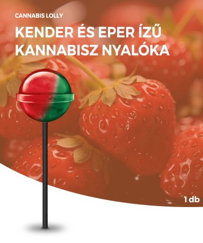 Căpșuni Haze Cannabis Lollipop