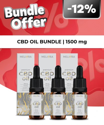 CBD Trio Pack 3x5% 500 mg