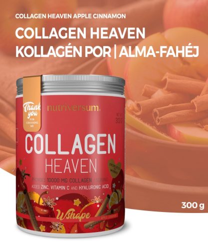Nutriversum Colagen Heaven Măr cu scorțișoară 300 g