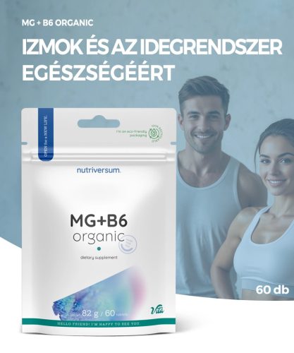 Nutriversum Magnesiu comprimate 60 MG + B6 