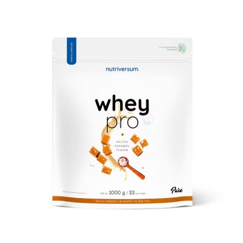 Nutriversum Whey PRO 1000 g - Caramel sărat