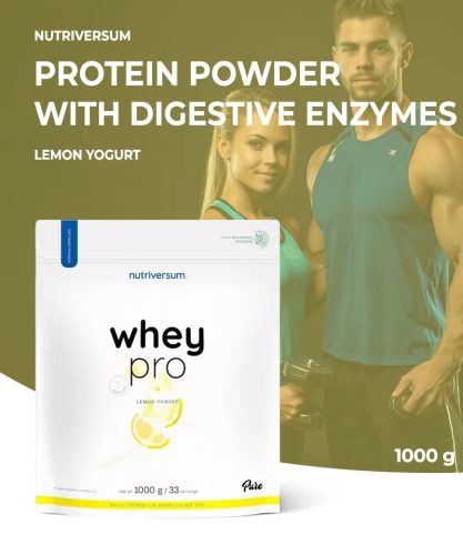 Nutriversum Whey PRO 1000 g - Iaurt cu lămâie