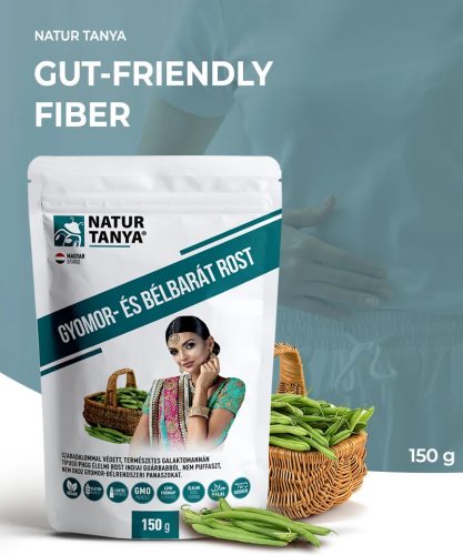 Natur Tanya® Fibre benefice pentru stomac și intestine - 150 g