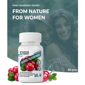 Natur Tanya® Concentrat organic de merișor – 60 buc.