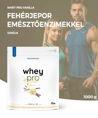 Nutriversum Whey PRO 1000 g - Vanilie