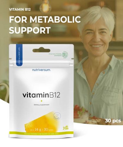 Nutriversum Vtamina B12 – 30 buc.