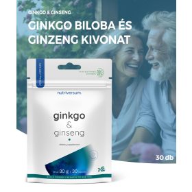 Nutriversum Ginkgo Biloba + Ginseng capsule 30 buc.
