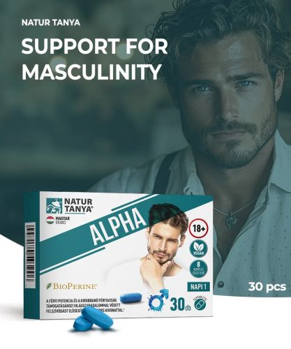 Natur Tanya® ALPHA – Pentru susținerea potenței masculine și a vitalității